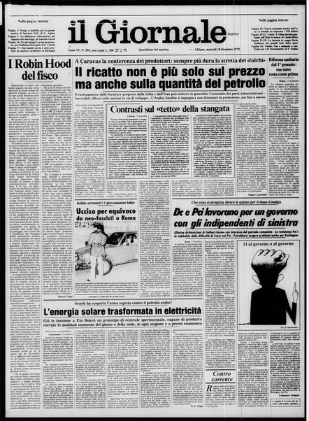 Il giornale nuovo : quotidiano del mattino